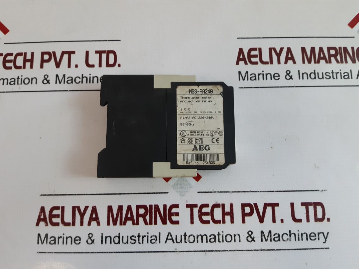 Aeg Mss-aa240 Thermistor Motor Protection Relay 50/60Hz