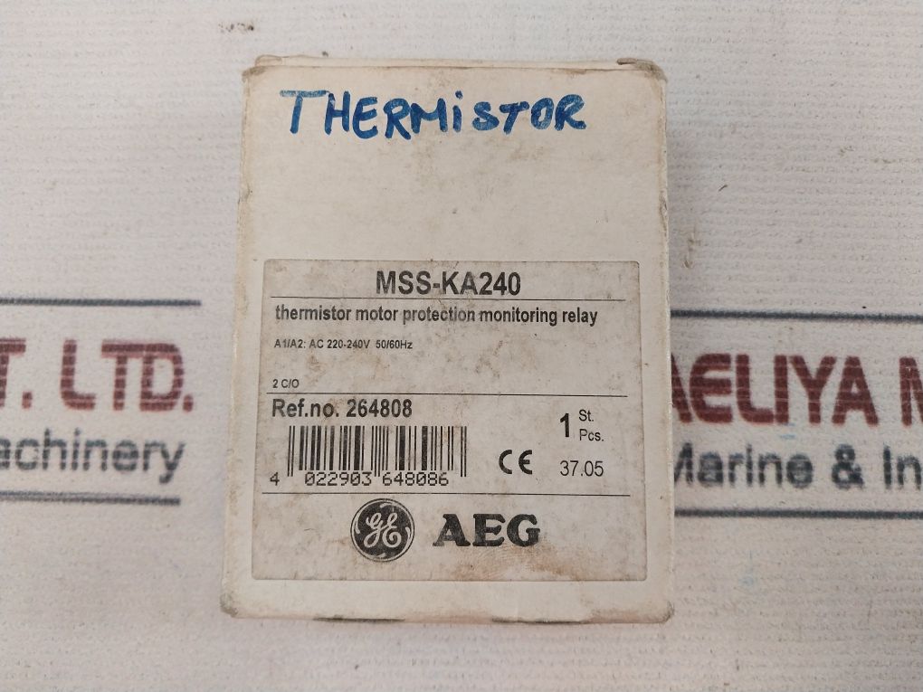 Aeg Mss-ka240 Thermistor Motor Protection Monitoring Relay