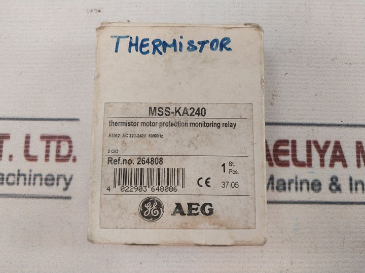 Aeg Mss-ka240 Thermistor Motor Protection Monitoring Relay