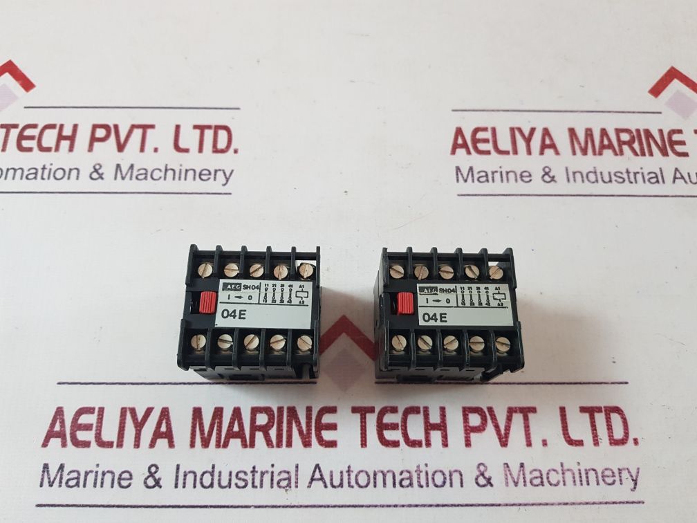 Aeg Sh04 04E Contactor Relay
