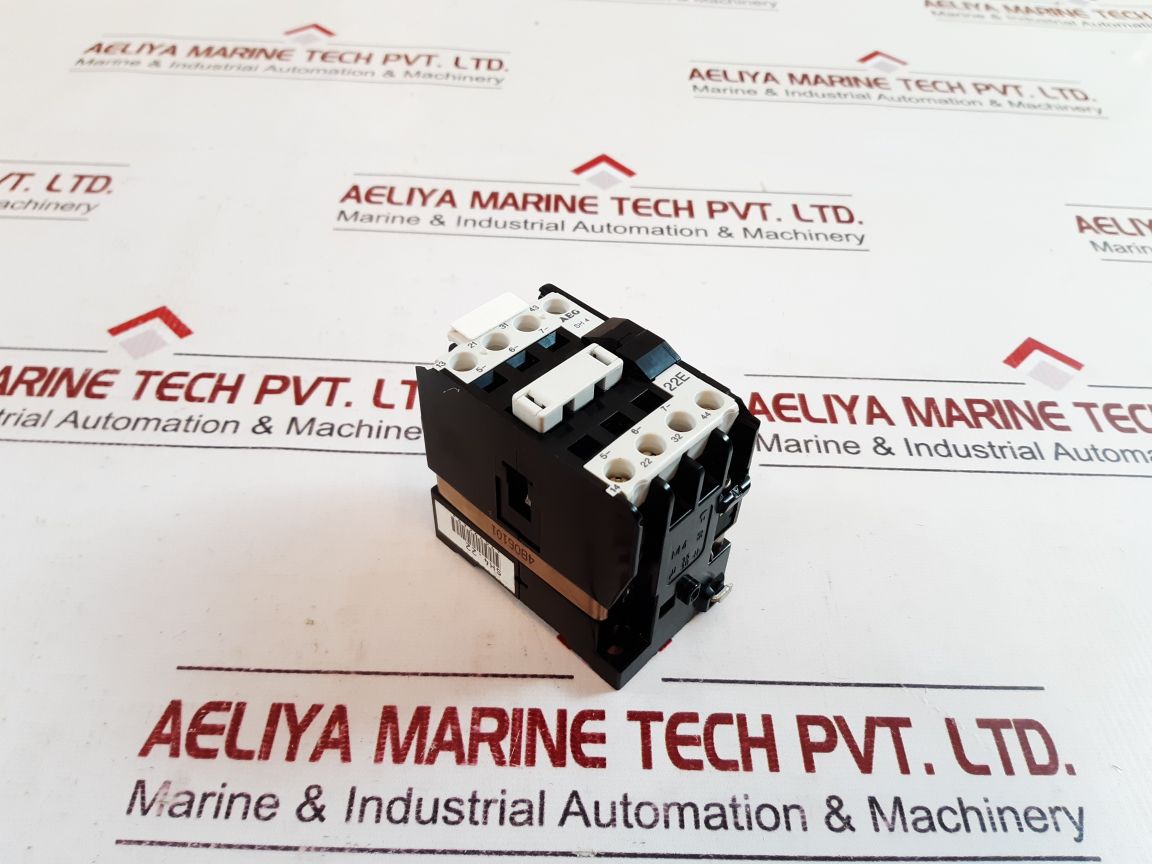 Aeg sh 4 22e auxiliary contactor