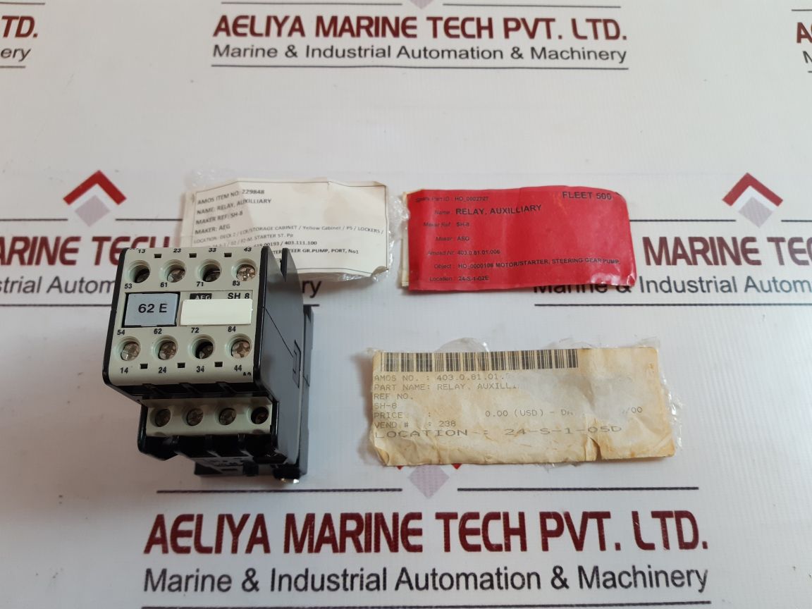 Aeg 62E Sh8 Contactor
