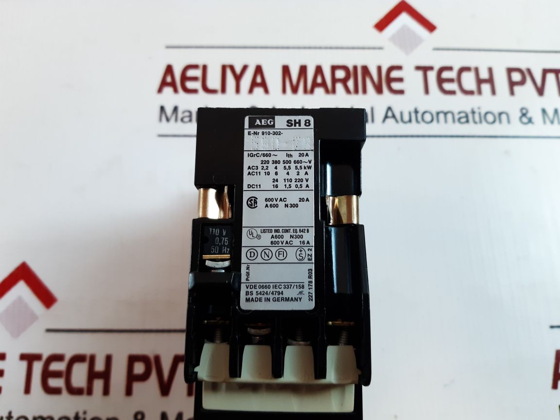 Aeg 62E Sh8 Contactor
