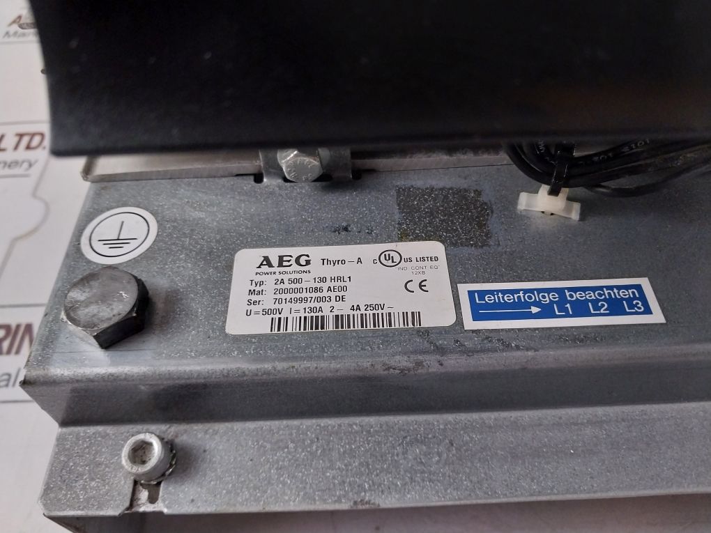 Aeg Thyro-a 2A 500-130 Hrl1 A Power Controller Module
