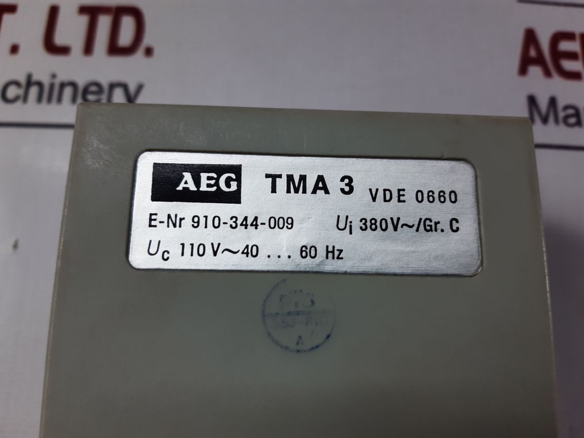 Aeg Tma 3 Relay 910-344-009