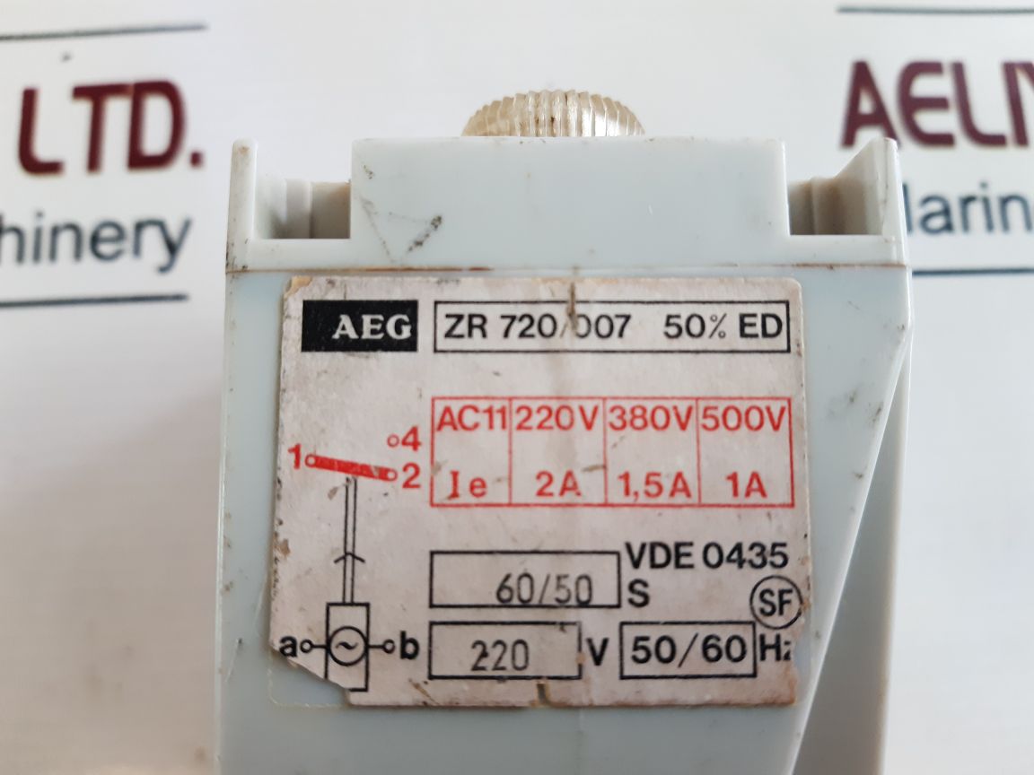Aeg Zr 720/007 Timer 60/50S