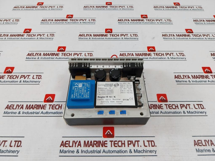 Aem Regler R 10/K Automatic Voltage Regulator 450V 50/60Hz