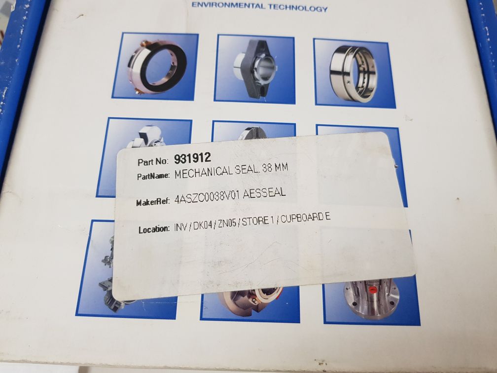 Aesseal 4Aszc0038V01 Mechanical Seal