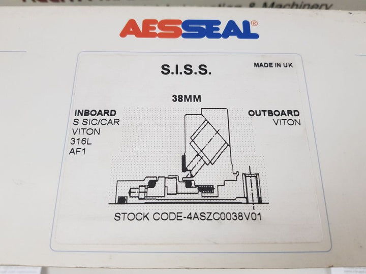 Aesseal 4Aszc0038V01 Mechanical Seal
