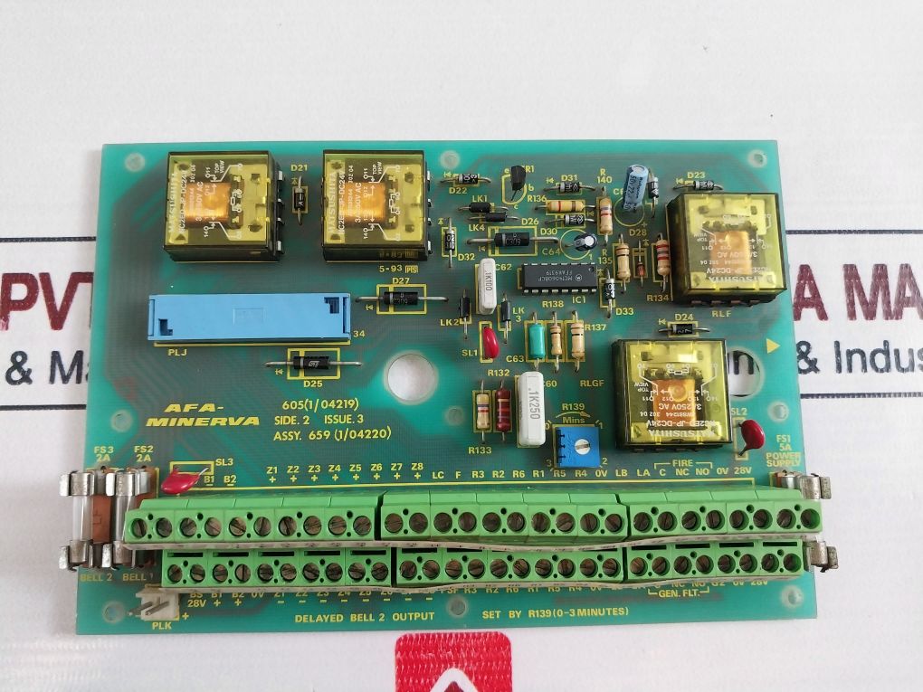Afa-minerva 605 (1/04219) Printed Circuit Board 659 (1/04220)