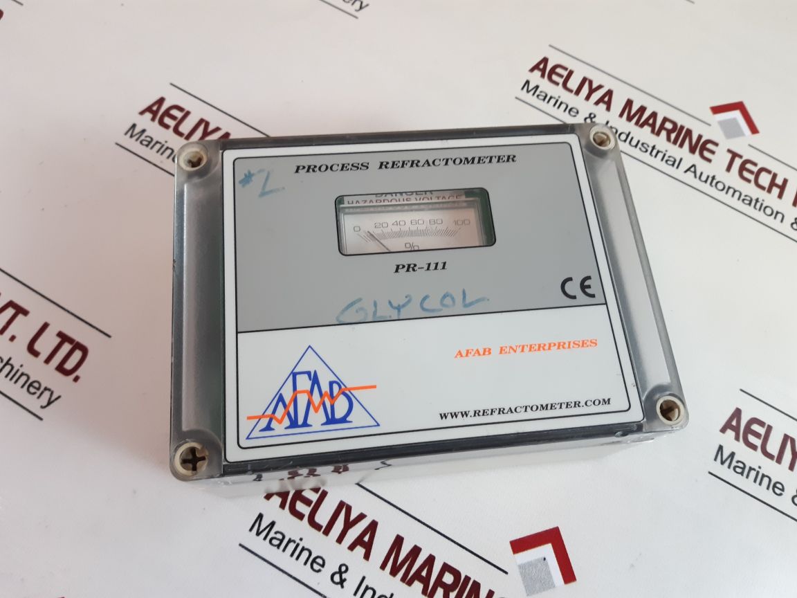 Afab Pr-111 Process Refractometer
