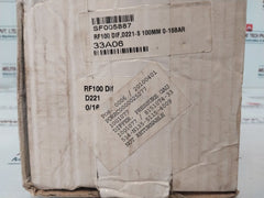 Afriso Rf100 Dif Differential Pressure Gauge