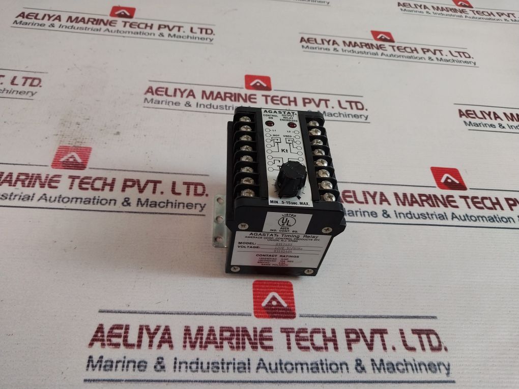 Agastat 9312Abt Timing Relay 120V 50/60Hz