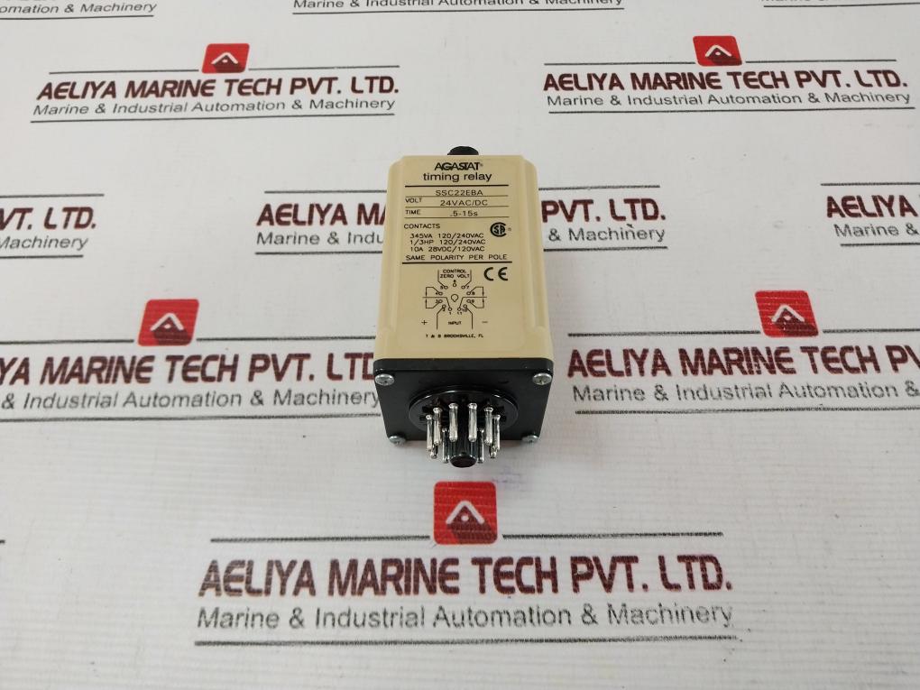 Agastat Ssc22Eba Off Delay Timing Relay .5-15S