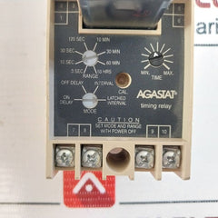 Agastat Tyco Ssfr90B Timing Relay 3Sec-10Hrs