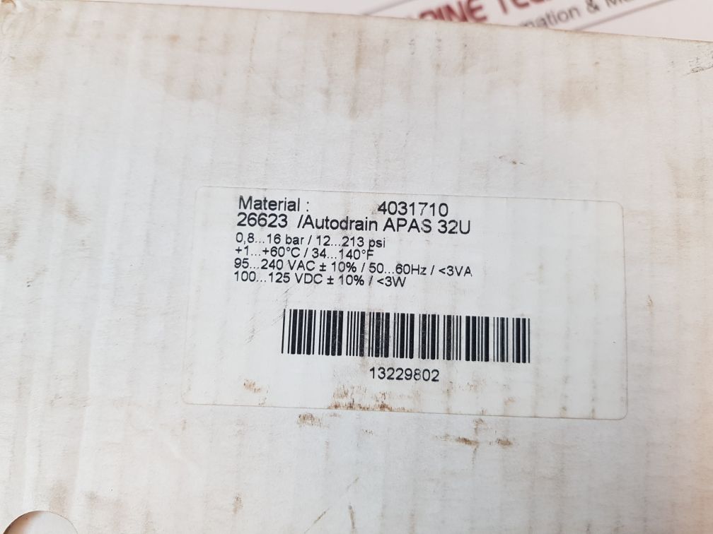 Air Products Autodrain Apas 32U