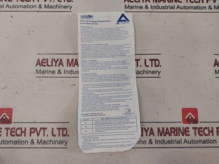 Air Safety 420 A1 P2 Respiratory Protection Filter
