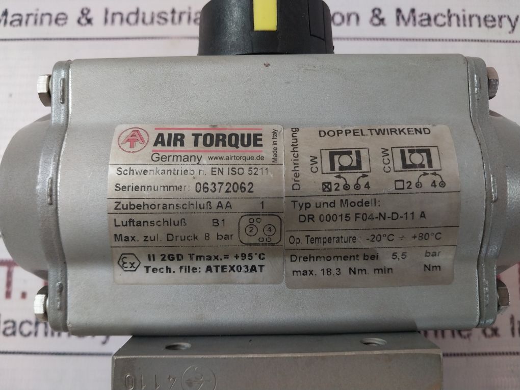 Air Torque Dr 00015 F04-n-d-11 A Pneumatic Actuator