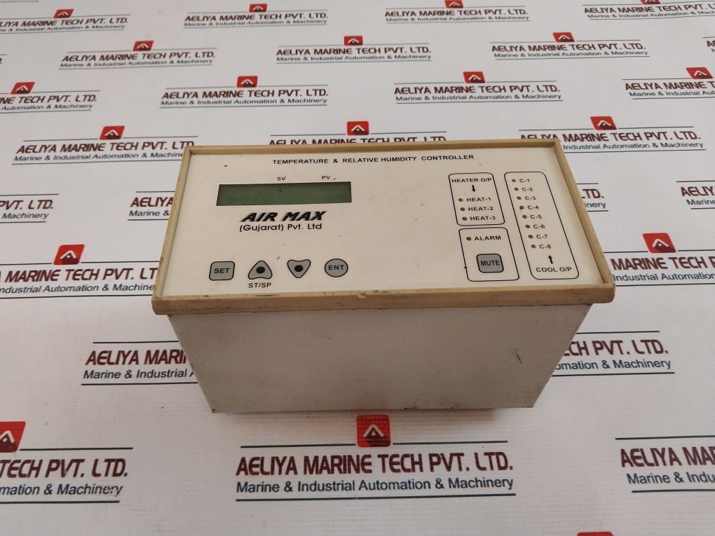 Airmax Pt-100 Rtd Temperature & Relative Humidity Controller 24Vdc