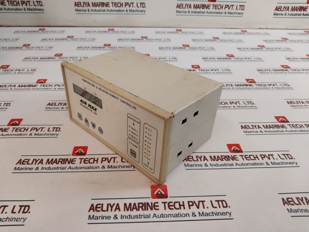 Airmax Pt-100 Rtd Temperature & Relative Humidity Controller 24Vdc