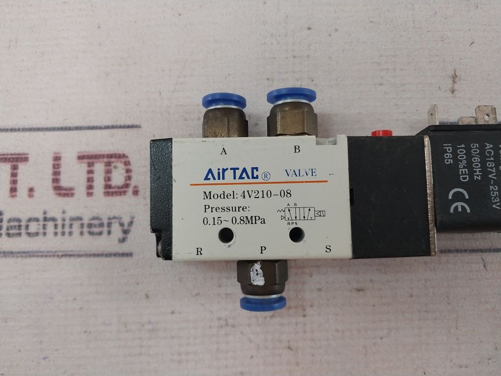 Airtac 4V210-08 Solenoid Valve 50/60Hz