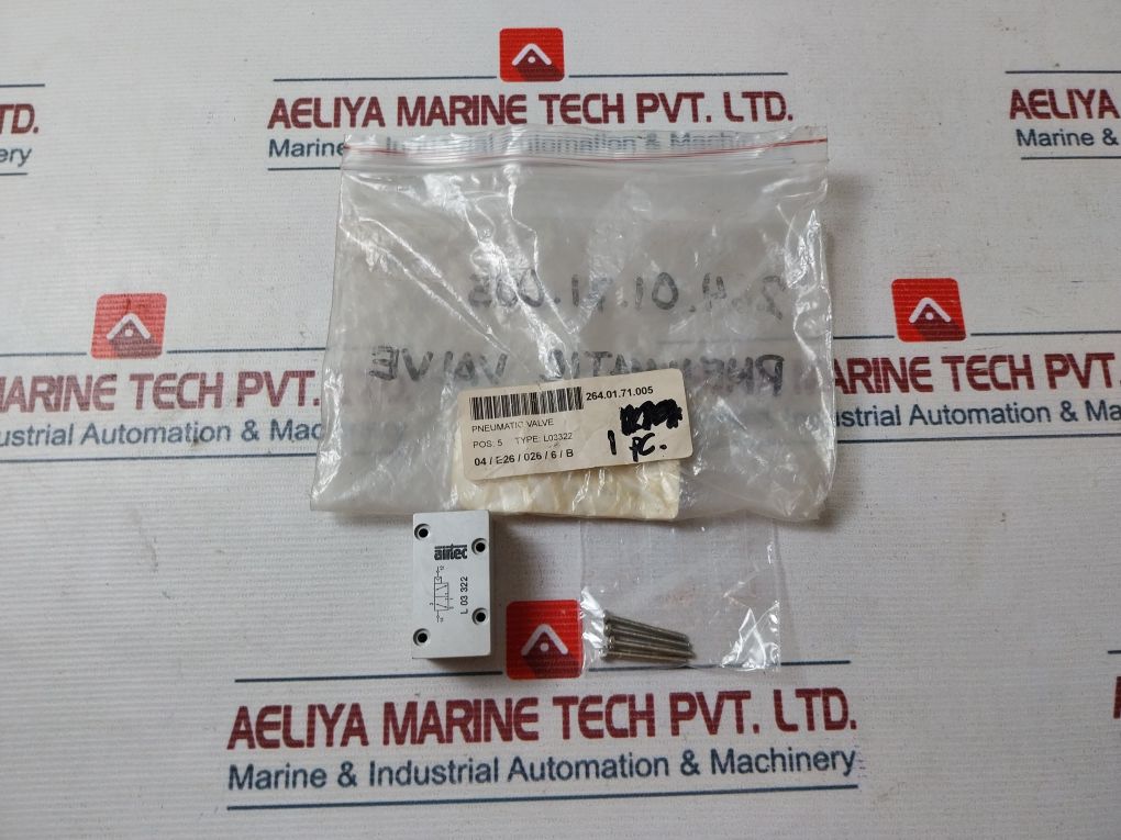 Airtec L 03 322 Pneumatic Valve
