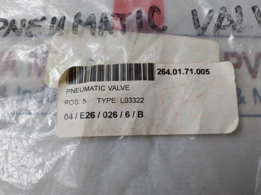 Airtec L 03 322 Pneumatic Valve