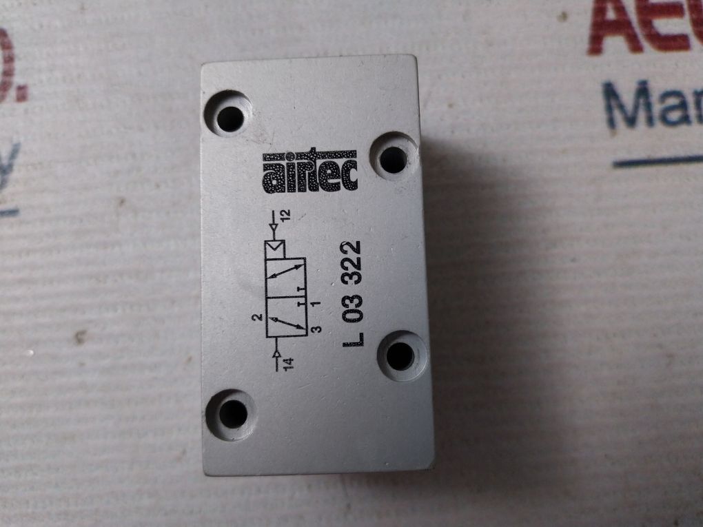 Airtec L 03 322 Pneumatic Valve