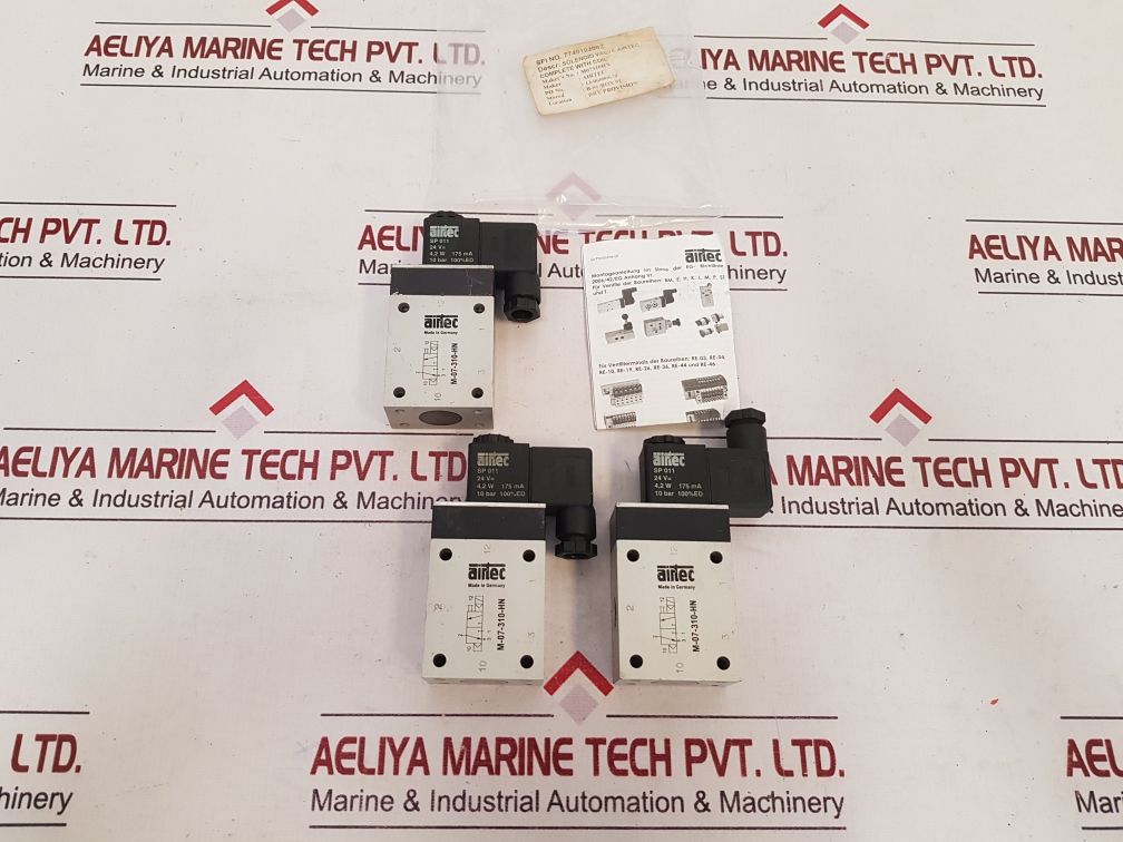 Airtec M-07-310-hn Solenoid Valve Complete With Coil
