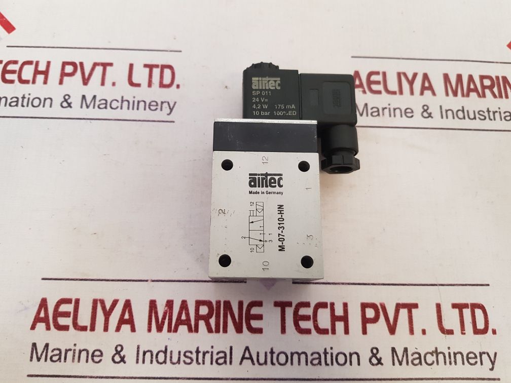 Airtec M-07-310-hn Solenoid Valve Complete With Coil