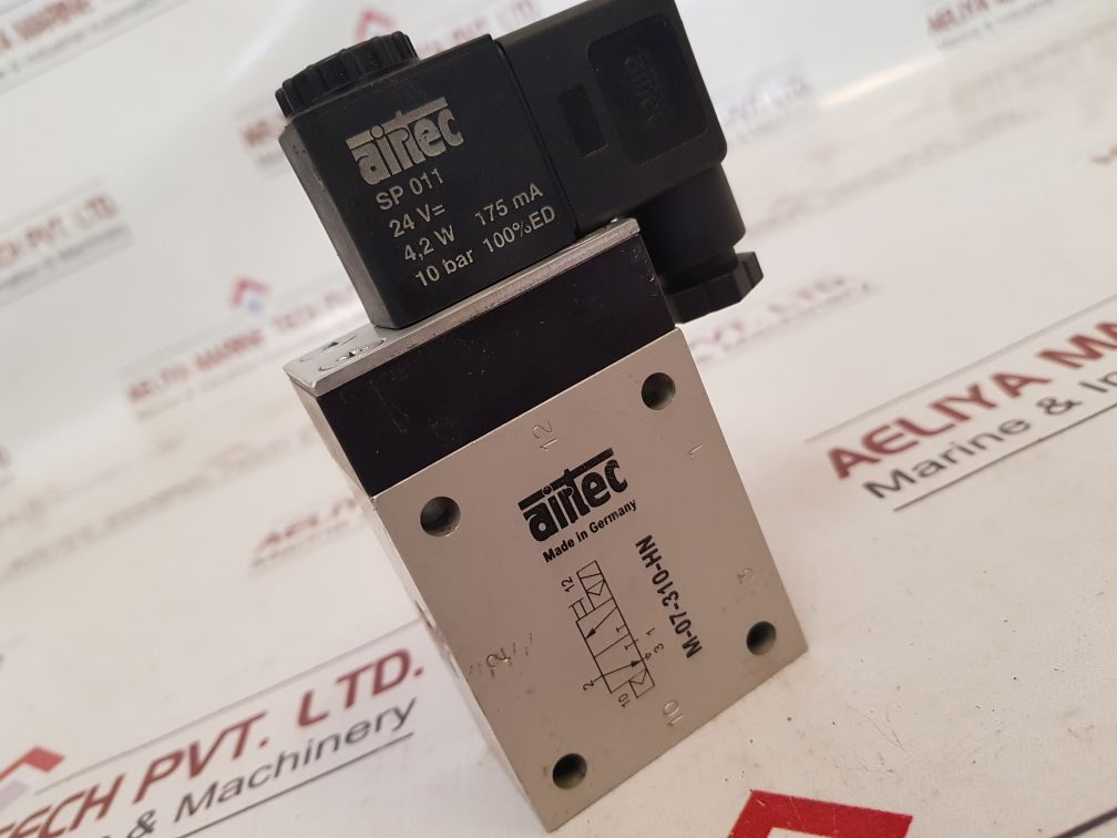 Airtec M-07-310-hn Solenoid Valve Complete With Coil