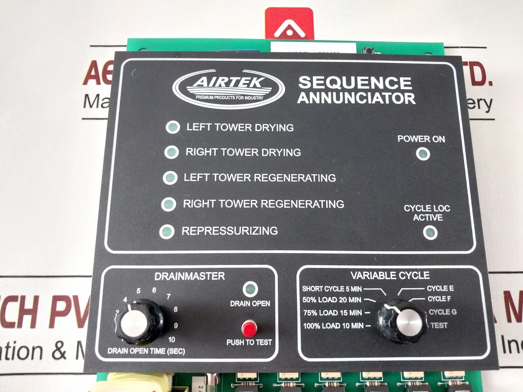 Airtek Tp2577 Sequence Annunciator Electronic Controller