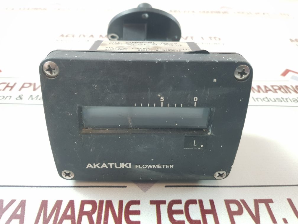 Akatuki Seiki Fgbb835Cdl-72X-s Flow Meter