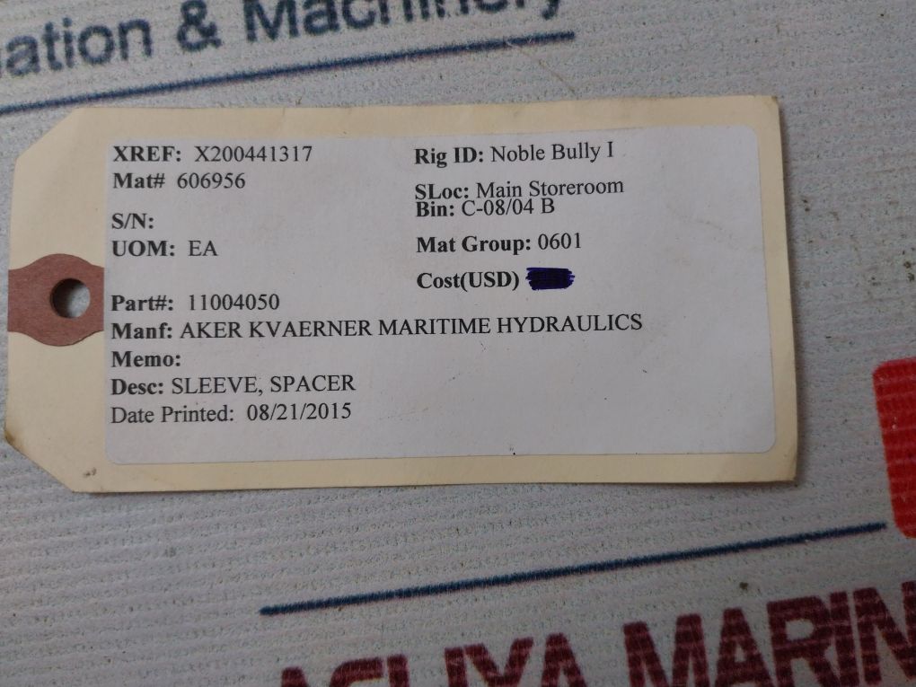 Aker 11004050 Sleeve Spacer