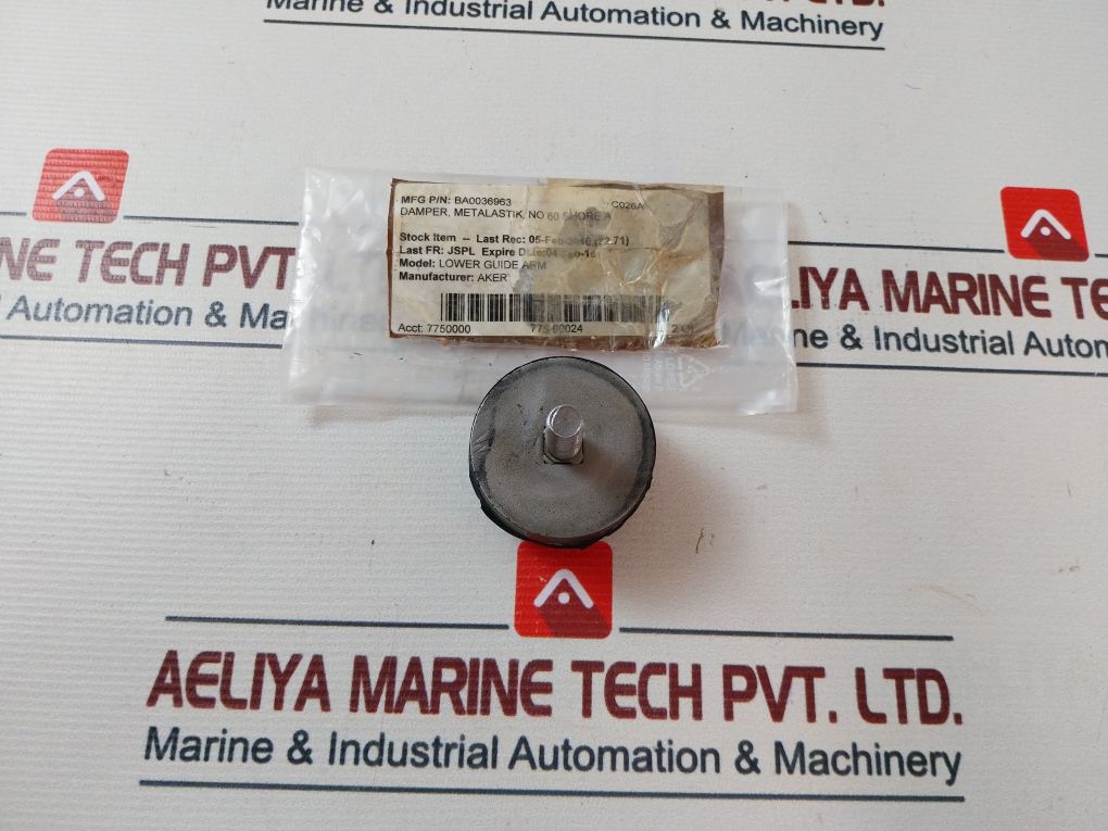 Aker Ba0036963 Metalastik 9 Damper Metalastik No 60 Shore A