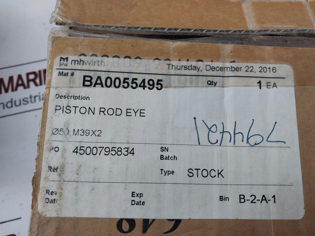 Aker Ba0055495 Piston Rod Eye For Flexible Torq