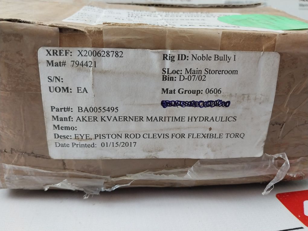 Aker Ba0055495 Piston Rod Eye For Flexible Torq