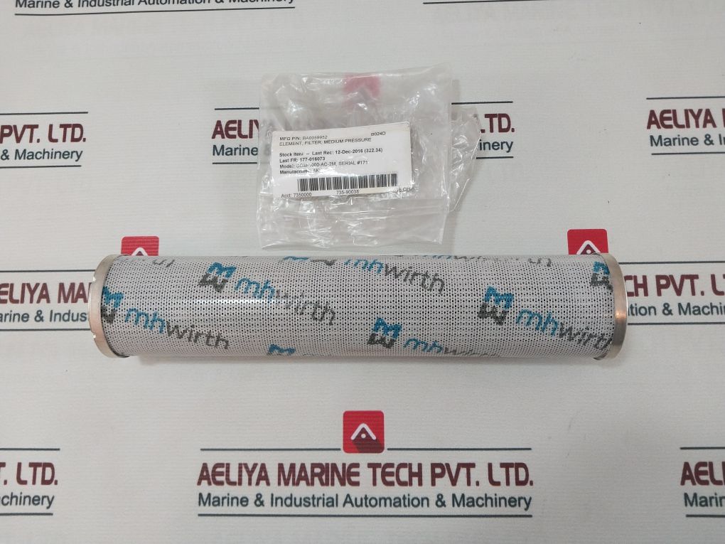 Aker Mhwirth Filter Element Ba0059952