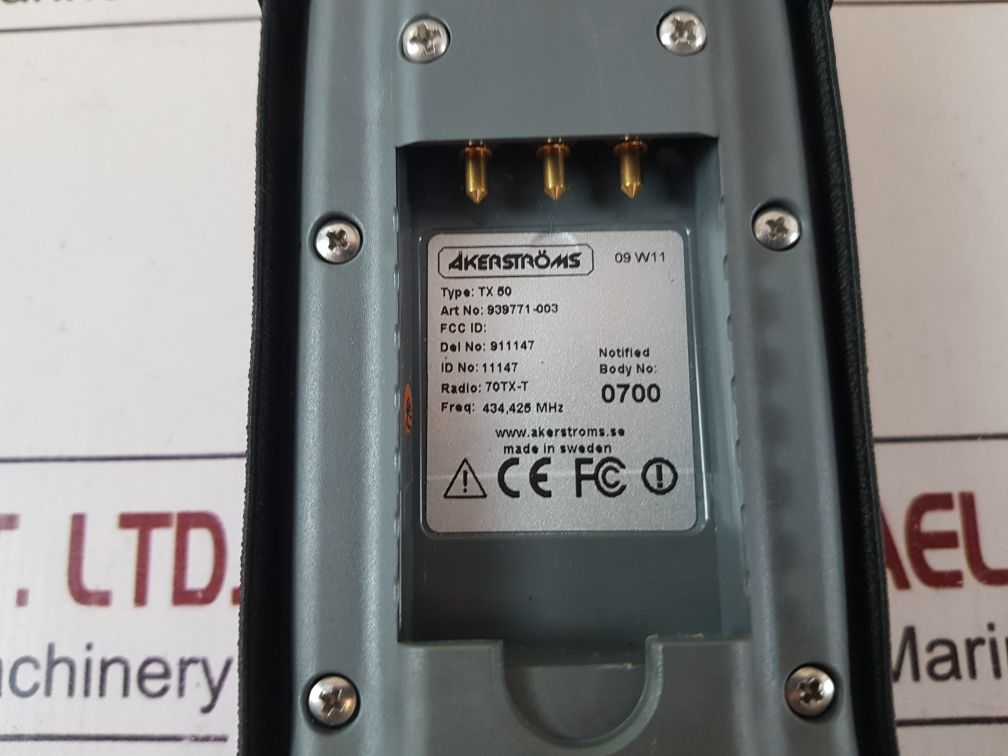 Akerstroms Tx 50 Radio Remote Control Systems