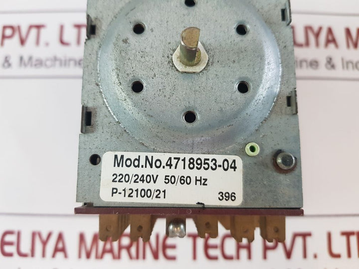 Ako P-12100 Program Switch 4718953-04
