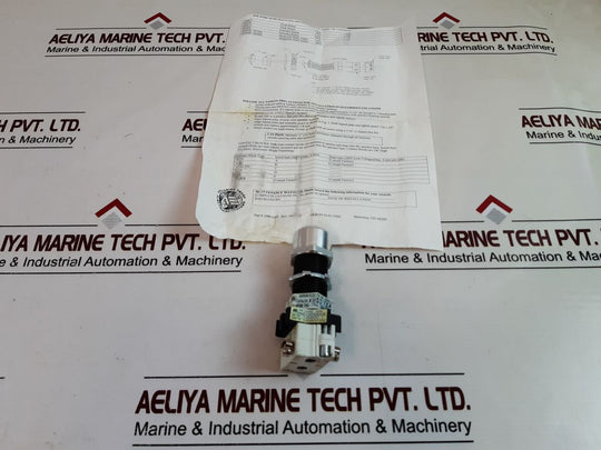Akron Electric Xpbs-fba Flush Black Pushbutton Switch