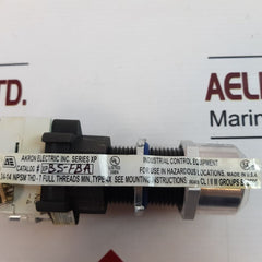 Akron Electric Xpbs-fba Flush Black Pushbutton Switch