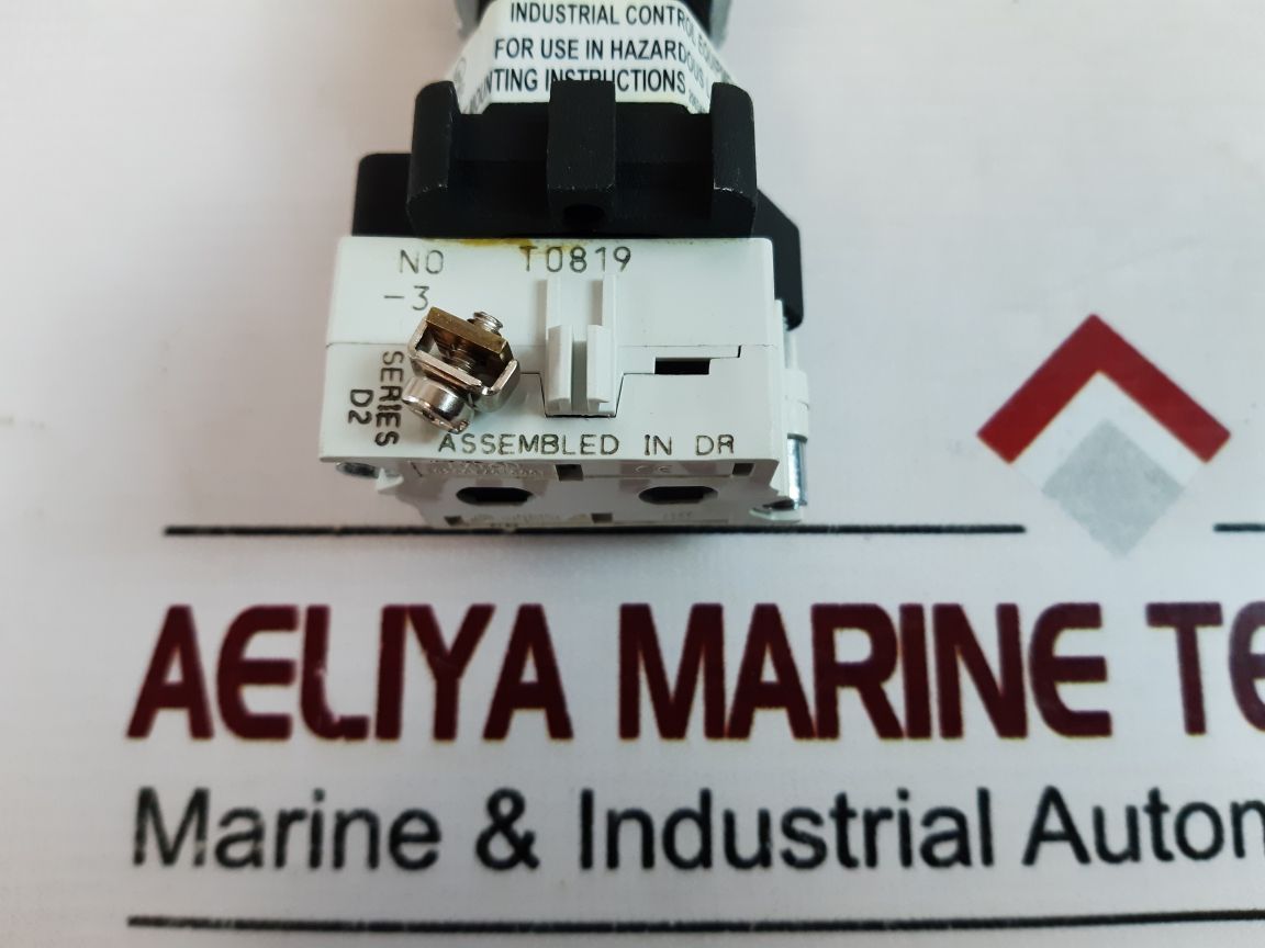 Akron Electric Xpbs-fba Flush Black Pushbutton Switch