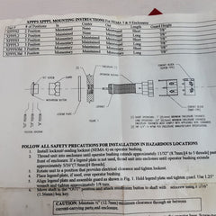 Akron Electric Xppps-2Rc Explosion Proof Push Button Switch Series Xp