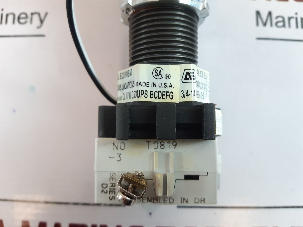 Akron Xpibs-120Ga Illuminated Pushbutton