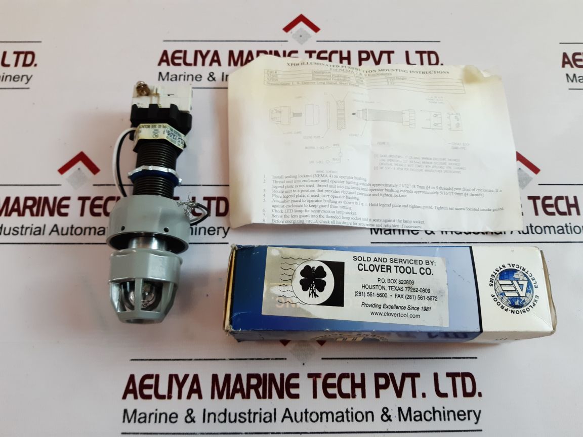 Akron Xpibs-120Ga Illuminated Pushbutton