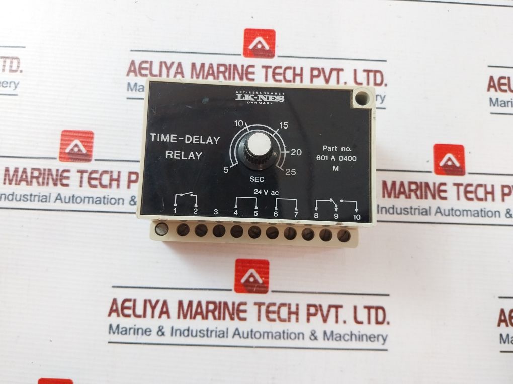 AktieselskabetLk-nes 601 A 0400 Time-delay Relay 154718 24V Ac
