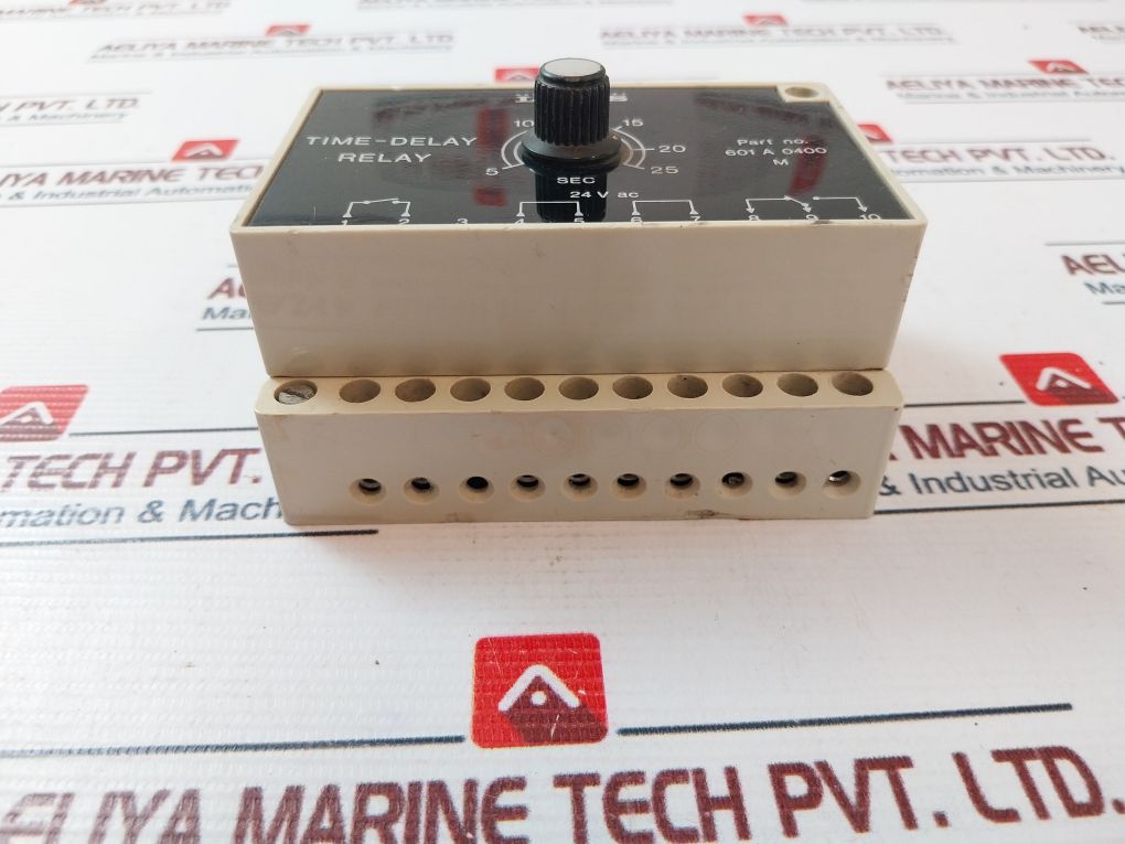 Aktieselskabet/Lk-nes 601 A 0400 Time-delay Relay 154718 24V Ac