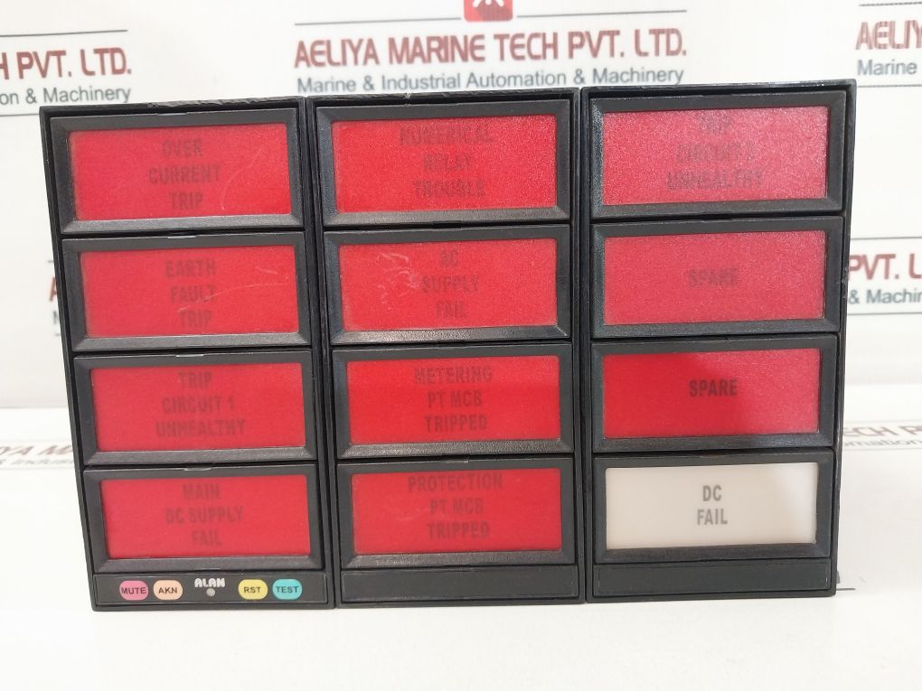Alan 3D 12B 0S S00Dhl Window Alarm Annunciator