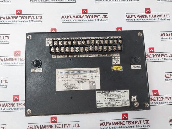 Alan Electronic Mp.02/12 Alarm Annunciator 88-285Vdc 